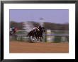 Jockey On Horse In Race by Peggy Koyle Limited Edition Pricing Art Print
