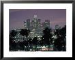 Los Angeles Skyline Seen In The Early Morning, Ca by Ted Wilcox Limited Edition Print