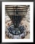 Overhead Of Spiral Ramp And Mirrored Construction In Reichstag, Berlin, Germany by Martin Moos Limited Edition Print