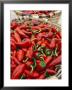 Fresh Red Chili Peppers In Baskets by Joerg Lehmann Limited Edition Print