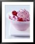 A Bowl Of Raspberry Ice Cream by Jã¶Rn Rynio Limited Edition Print
