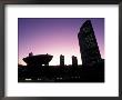 Silhouetted Empire State Plaza At Night In Albany, New York by Richard Nowitz Limited Edition Print