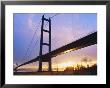 The Humber Bridge, Yorkshire, England by Jeremy Bright Limited Edition Pricing Art Print