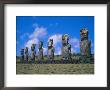 Ahu Akiui, Easter Island, Chile, Pacific by Geoff Renner Limited Edition Pricing Art Print