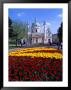 Karlskirche (Church) With Flower Bed In Foreground, Wieden, Vienna, Austria by Richard Nebesky Limited Edition Print