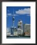 The Waterfront, Sky City Tower And The City Centre Skyline, Auckland, North Island, New Zealand by Robert Francis Limited Edition Print
