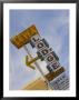Tewa Lodge Sign, New Mexico, Usa by Nancy & Steve Ross Limited Edition Print