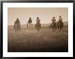 Sepia Effect Of Cowboys Riding, Seneca, Oregon, Usa by Nancy & Steve Ross Limited Edition Pricing Art Print