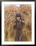 Farmer Carrying Straw, Bumthang, Bhutan by Keren Su Limited Edition Print