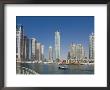 Dubai Marina, Dubai, United Arab Emirates, Middle East by Charles Bowman Limited Edition Print