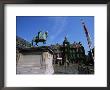 Statue Of Jan Wellem At Marktplatz, Dusseldorf, Germany by Yadid Levy Limited Edition Print