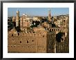 Buildings Of Old Caravanassi, San'a, Yemen by Bethune Carmichael Limited Edition Print