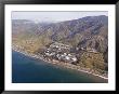 Santa Ynez Mountains And The Gaviota Oil Refinery At Mariposa Reina, California by Rich Reid Limited Edition Print