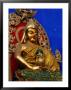 Golden Statue Of Je Tsongkhapa At Mewa Gompa, Amdo, Tibet by Bill Wassman Limited Edition Print