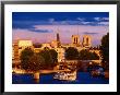 Cruise Boat On Seine River, Heading Under Pont Neuf Bridge, Paris, France by Richard I'anson Limited Edition Print