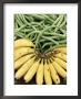 Bananas And Green Beans At The Market, Martinique, Lesser Antilles by Yadid Levy Limited Edition Print
