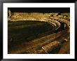 View At Night Of The Ancient Roman Theater At Sepinum by O. Louis Mazzatenta Limited Edition Print