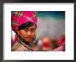 Ethnic Flowery H'mong Woman At Weekly Market In Vietnam's North, Can Cau, Lao Cai, Vietnam by Stu Smucker Limited Edition Print