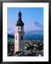 Town With Church Steeple, Dolomites, Castelrotta, Trentino-Alto-Adige, Italy by John Elk Iii Limited Edition Print