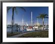 Sarasota Marina From Island Park, Sarasota, Florida, Usa by Ruth Tomlinson Limited Edition Print