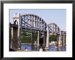 Saltash Railway Bridge Over River Tamar, Built By Brunel, Cornwall, England, United Kingdom by Tony Waltham Limited Edition Print