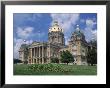 Iowa State Capitol, Des Moines, Iowa, Usa by Michael Snell Limited Edition Pricing Art Print