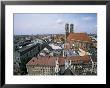 City Skyline Dominated By The Frauenkirche Towers, Munich, Germany by Yadid Levy Limited Edition Print