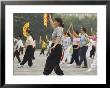 Early Morning Tai Chi Exercises, Taipei City, Taiwan by Christian Kober Limited Edition Print