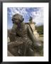 Statue Of Hamlet With William Shakespeare Behind, Stratford Upon Avon, Warwickshire, England by David Hughes Limited Edition Print