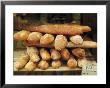 Baguettes In The Window Of The Paul Bread Shop, Lille, Flanders, Nord, France by David Hughes Limited Edition Print