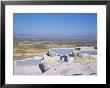 Natural Spring, Pamukkale, Unesco World Heritage Site, Egee Region, Anatolia, Turkey by Bruno Morandi Limited Edition Print