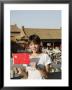 Chinese Woman With Flag, Forbidden City, Beijing, China by Angelo Cavalli Limited Edition Print