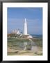 Lighthouse, St. Mary's Island, Whitley Bay, Northumbria (Northumberland), England by Michael Busselle Limited Edition Pricing Art Print