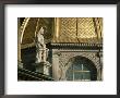 Statue And Golden Dome, Wawel Cathedral, Krakow, Unesco World Heritage Site, Poland by Jean Brooks Limited Edition Print