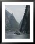 Cruise Boats Between Guilin And Yangshuo, Li River, Guangxi Province, China by Angelo Cavalli Limited Edition Print