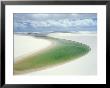 Small Lagoon And Sandy Dunes, Parque Nacional Dos Lencois Maranhenses, Brazil, South America by Marco Simoni Limited Edition Pricing Art Print