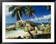 Scenic View Of The Tropical Island Of La Digue In The Seychelles by Bill Curtsinger Limited Edition Print