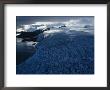 Severely Crevassed Glaciers Edge The Mountains On South Georgia Island by Maria Stenzel Limited Edition Print