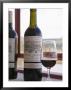 Bottle And Glass, Chateau Vannieres, La Cadiere D'azur, Bandol, Var, Cote D'azur, France by Per Karlsson Limited Edition Print