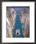 View Of Corinth Canal, Corinthia, Corinth, Peloponnese, Greece by Walter Bibikow Limited Edition Pricing Art Print