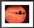 Jetliner Takeoff Framed By Sunset by Doug Mazell Limited Edition Print