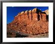 Formation Of Soft Moenkopi Rock Known As Egyptian Temple Capitol Reef National Park, Utah, Usa by Barnett Ross Limited Edition Print