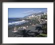 Beach, Playa De La Arena, Tenerife, Canary Islands, Spain, Atlantic, Europe by Roy Rainford Limited Edition Pricing Art Print