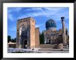 Entrance To Guri Amir Mausoleum, Uzbekistan by Martin Moos Limited Edition Print