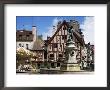 Place Francois Rude Bareuzai, Dijon, Bourgogne (Burgundy), France by Peter Scholey Limited Edition Print