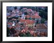 Old Town Buildings From Castle Hill, Ljubljana, Greater Ljubljana, Slovenia by Grant Dixon Limited Edition Pricing Art Print