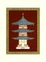 Pagodas Iv by Chariklia Zarris Limited Edition Print