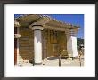 Palace Ruins With Mural Paintings, Minoan Archaeological Site Of Knossos, Greece by Marco Simoni Limited Edition Print