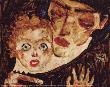 Mother And Child, C.1912 by Egon Schiele Limited Edition Print