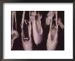 Worn Ballet Shoes Hanging In A Window by Jim Kelly Limited Edition Print